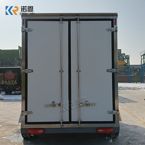 Semi-remorque frigorifique pour le transport alimentaire avec réfrigérateur-congélateur pour stockage mobile à froid - Product Image 4