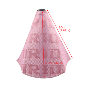 Car <b>Gear</b> Shift Head Dust Cover Bride Fabric <b>Gear</b> Lever Racing Fabric Modification Universal Dust Cloth - Product Image 3