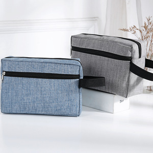Pochette de rangement polyvalente pour <span class=keywords><strong>homme</strong></span> : <span class=keywords><strong>serviette</strong></span>, maquillage, appareil photo, outils de voyage, trousse à crayons, avec fermeture éclair - Product Image 2