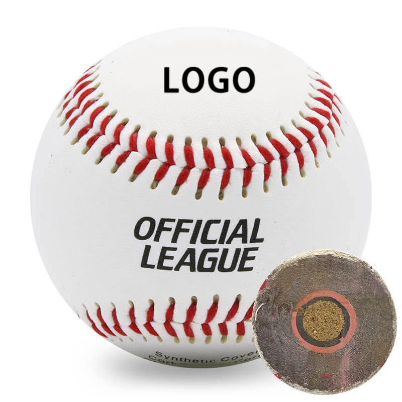 High Quality 9 Inch Bulk Leather Baseball Gear Equipment Custom Baseball Ball Weighted Baseball