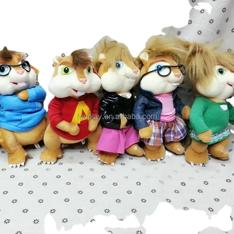 HI chipmunk giocattoli farcito personalizzati peluche giocattoli animali per lo shopping mal