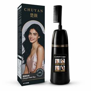 Teinture capillaire professionnelle facile à appliquer - Conception avec applicateur intégré pour une couverture à 100% des cheveux gris - Product Image 1