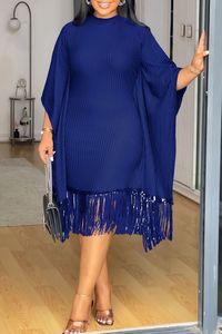 2025 модное атласное женское платье с кисточками с круглым вырезом и оборками на рукавах эластичное платье с цветочной вышивкой для выпускного вечера женское платье для вечеринок - Product Image 5