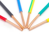 Fil électrique ignifuge de qualité industrielle BV à un noyau 1.5/2.5/4mm ² pour la construction de bâtiments