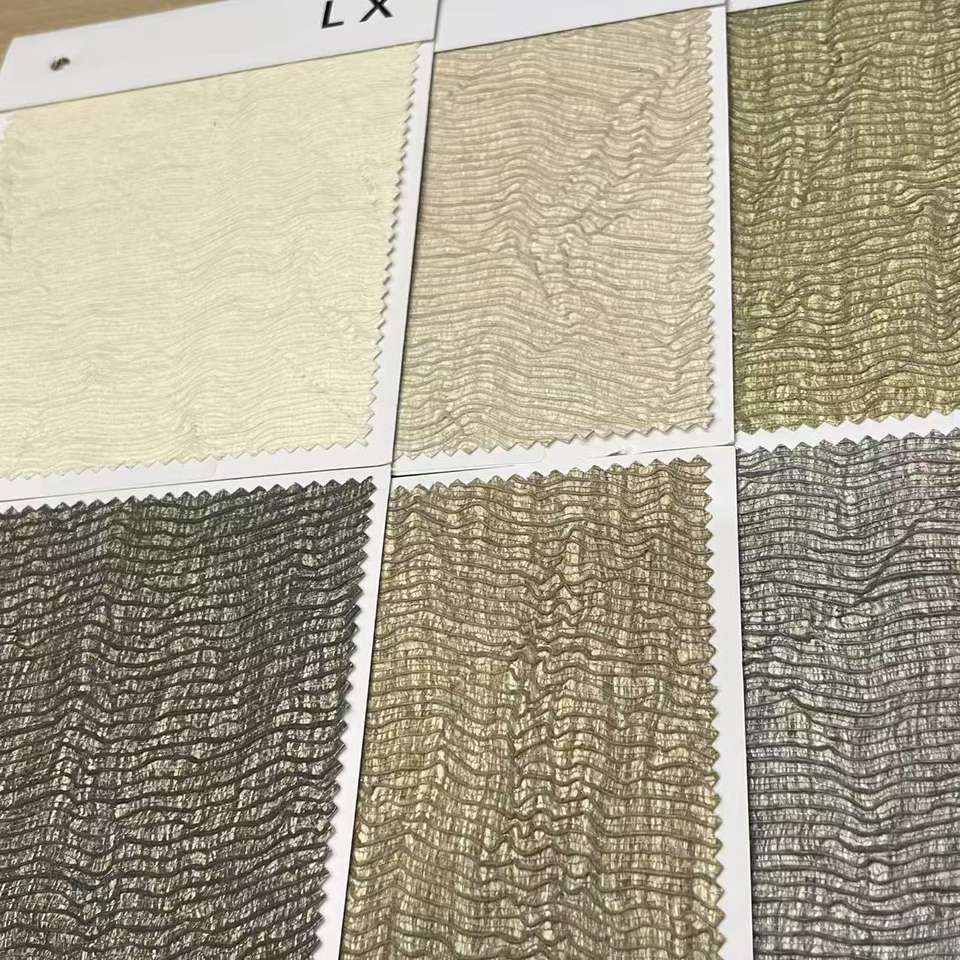 Natural Silk Textured Wall Cloth Striped Wallpaper Waterproof ...