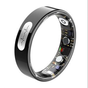 CITICITY Bague Intelligente Ultra Fine T30 ECG Bluetooth 5.3 Étanche IP68 5ATM Moniteur de Fréquence Cardiaque SpO2 Oxygène Sanguin Sommeil Prise en Charge 20 - Product Image 1