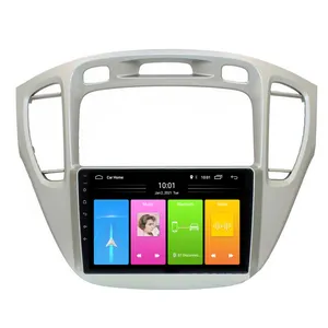 Car Android 12 Multimedia Navigation GPS For Toyota Highlander 1 XU20 2001-2007 BT WIFI CarPlay Intelligent System