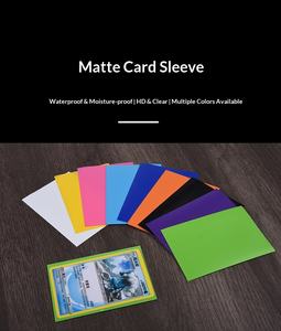 ซองใส่การ์ดสีสันสดใสใสสำหรับ ultramaned, mtged, สามก๊กฆ่าตาย, Yu-Gi-ohed เคลือบด้านป้องกันการซื้อขาย - Product Image 1