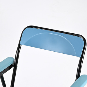 Siège de toilette pliant portable avec dossier et accoudoirs, capacité de 150 kg, pour personnes âgées, femmes enceintes, personnes handicapées, utilisation en intérieur - Product Image 1