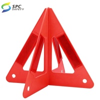 Kit de sécurité d'urgence pour panne de véhicule en bord de route, triangles de signalisation réfléchissants, lot de 3 pour voiture