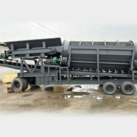 Nueva Criba Trommel Circular Portátil de Alta Eficiencia con Motor y Motor Eléctrico para la Cribado de Minerales