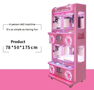 Plastik 4 Kişilik Mini Pençe Oyun Makinesi Jetonlu İç Mekan 8+ Yaş - Product Image 5