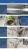 Machine de séparation de liquide avec pression à vis, pour jardin, agriculture, rénovation de la voiture, Machine de nettoyage de déchet