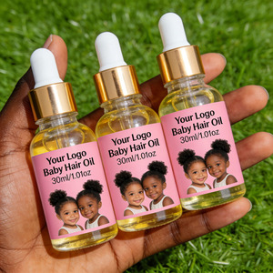 Gentle Hair Growth Oil for Baby Girls Kids Hair Serum Natural Herbal Formula For Healthy Hair - Product Image 6