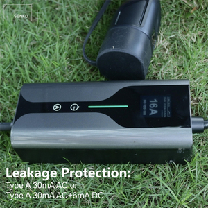 3.5kW 16A EV sạc di động type2 IEC62196-2 evse Sạc Hộp Cee cắm di động EV sạc - Product Image 3