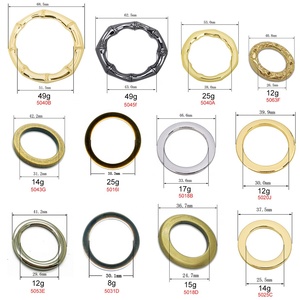 O-<span class=keywords><strong>Ring</strong></span> Dekorativer Metall-Eisen-Hundegürtelschnalle Handtaschenzubehör O-<span class=keywords><strong>Ring</strong></span> für Metall-Accessoires Hundeleinen-O-<span class=keywords><strong>Ring</strong></span> - Product Image 2