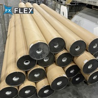 FLFX 240G-750G 3.2M Vinyle auto-adhésif en PVC écologique résistant à l'eau, affiche publicitaire, colle acrylique transparente, rouleau de 50m