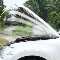 2 pièces de Supports de levage de capot avant de voiture à gaz Pajero 4 bonnets, amortisseurs de ressorts, accessoires pour Mitsubishi Pajero 206 ~ 2016