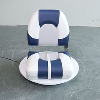 Siège de bateau de pêche personnalisé en gros Chaise de bateau universelle en cuir imperméable pliable personnalisée
