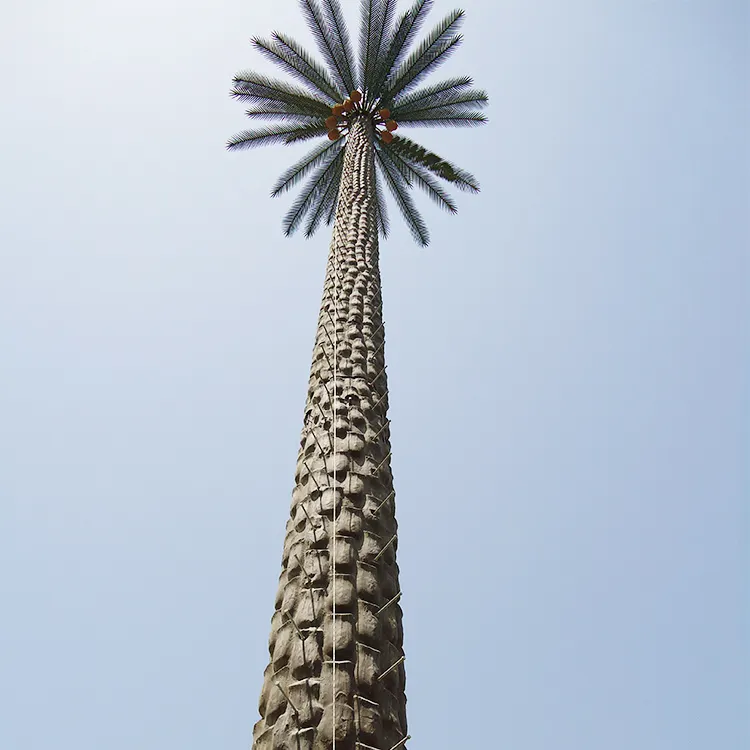 Palm Tree anten iletişim ağaçları telekomünikasyon çelik Monopole kule biyonik kule