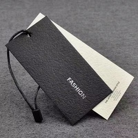 Étiquettes de vêtements de luxe de haute qualité, étiquettes suspendues personnalisées avec logo imprimé, en papier, avec cordon, pour vêtements, meilleur prix