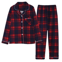 Échantillon Gratuit Vente en Gros Pyjamas pour l'Hiver Robe de Nuit Pyjama Femme Nuisette Femme Ensembles de Nuit pour Femme