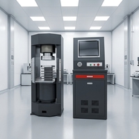 Máquina de Prueba de Compresión Automática de 2000KN, Máquina de Prueba de Resistencia a la Compresión de Materiales Totalmente Automática