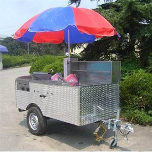 Chariot de Hot-Dog électrique personnalisé 2023 avec cuisine complète équipement mobile de nourriture pour hot-dog avec conception 3D - Product Image 3