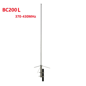 เสาอากาศไฟเบอร์กลาส UHF 370-430MHz กำลังขยายสูง 6.5dBi แบบรอบทิศทาง สำหรับภายนอกอาคาร รุ่น BC200L - Product Image 2