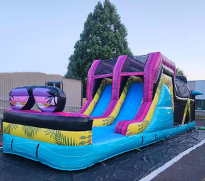 Toboggan gonflable commercial, parcours d'obstacles aquatique, parcours d'obstacles <span class=keywords><strong>pour</strong></span> piscine, extérieur, <span class=keywords><strong>pour</strong></span> adultes et enfants - Product Image 4