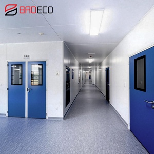 Nouvelles solutions <span class=keywords><strong>de</strong></span> construction rapide <span class=keywords><strong>de</strong></span> salles blanches modulaires avec panneaux sandwich en <span class=keywords><strong>laine</strong></span> <span class=keywords><strong>de</strong></span> roche certifiés ISO9001 et solutions personnalisées <span class=keywords><strong>de</strong></span> dépoussiérage - Product Image 2