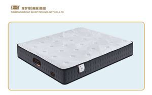 Colchón híbrido de resorte de algodón con memoria, transpirable, que absorbe la humedad, silencioso, tela de fibra de seda helada, 23cm, muebles para el hogar para dormitorio de Hotel - Product Image 2