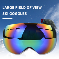 OEM Anlorr 7015 Lunettes de ski personnalisées Lunettes de neige cylindriques de haute qualité