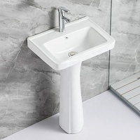 Ensemble d'articles sanitaires Blanco Inodoros Ensemble de cuvette sur pied de toilette économique Cuvette de toilette la moins chère