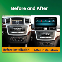 Radio Multimedia para Auto con Android 14, 8+256 GB, 720p, para Mercedes Benz ML 350 450 550 W166 GL X166 2012-2015, Pantalla HD con GPS