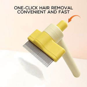 Nouvelle Arrivée JC – Peigne Anti-<span class=keywords><strong>Puces</strong></span> Rotatif à 360° en Acier Inoxydable et ABS, Auto-Nettoyant, Portable, Sûr et Doux pour l'Élimination <span class=keywords><strong>des</strong></span> Poils d'Animaux pour Chiens - Product Image 2