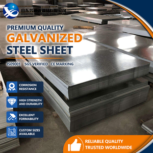 Chapa de Acero Galvanizado por Inmersión en Caliente de 0.25mm 1000mm Q235 Z60 G/sqm ASTM A653 con Excelente Resistencia a la Corrosión - Product Image 1