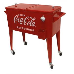 Carrito Enfriador de Bebidas para Patio de 80QT, Carrito Enfriador de Vino, <span class=keywords><strong>Amazon</strong></span> - Product Image 2
