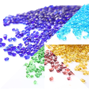 <strong>Ocean</strong> <strong>Blue</strong> Glass Sand with Colorful Beads <strong>Aquarium</strong> Decoration Substrate for Landscaping 0.5kg From Guangdong - Product Image 2