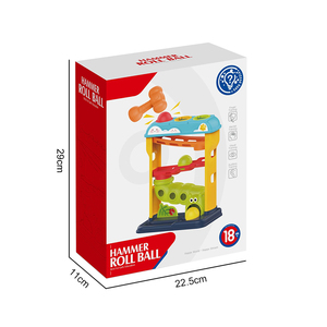 Nuevo Juguete <span class=keywords><strong>de</strong></span> Martillo y Bolas <span class=keywords><strong>para</strong></span> Niños Pequeños, Juguete Educativo Montessori <span class=keywords><strong>de</strong></span> Golpear con Martillo <span class=keywords><strong>para</strong></span> Desarrollar Habilidades Motoras Finas - Product Image 6