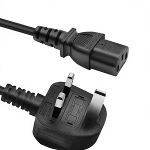 Cable de Extensión de Alimentación VOSORON C14 Macho en Ángulo Recto a C7 Hembra, IEC 320, 3 Pines, Forma 8, Conversor de Corriente Alterna para Electrodomésticos - Product Image 3