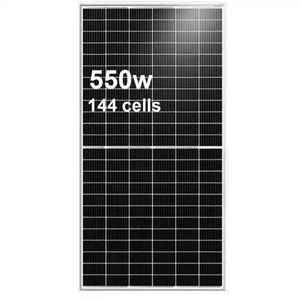Panel <span class=keywords><strong>solar</strong></span> de células solares mono 144 de <span class=keywords><strong>JA</strong></span> <span class=keywords><strong>Solar</strong></span> 550 de 545W 560W para uso doméstico - Product Image 1