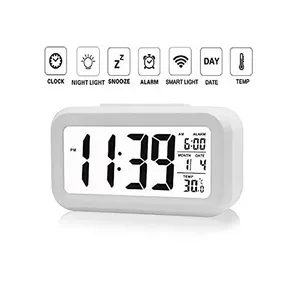 Wholesale LED Digital Desktop Alarm Clock Backlight Multifunction Quartz <b>Electronic</b> Table Featuring Modern Design <b>Calendar</b> - Product Image 6