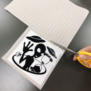 Ruban de transfert de haute qualité, papier de transfert transparent en vinyle, <span class=keywords><strong>film</strong></span> PVC à adhérence moyenne pour vinyle adhésif - Product Image 6