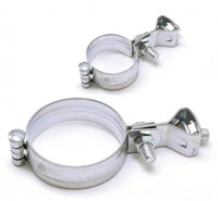 Collier de serrage robuste galvanisé pour suspension de tuyaux et installation de conduites à haute charge