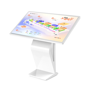 Kiosco de Autoservicio con Pantalla Táctil Android 4K de 43/49/55/65 Pulgadas, Kiosco de <span class=keywords><strong>Internet</strong></span> para Interiores con Soporte de Piso, Señalización Digital para Consultas y Guía Empresarial - Product Image 2