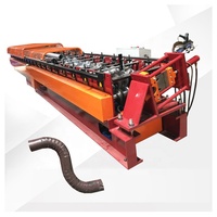 Machine de formage à rouleaux pour gouttières et tuyaux de descente pour gouttières rondes Pop