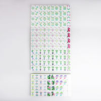 Set Mahjong Akrilik Ukiran Kustom Grosir 4 Lapis Gaya Amerika
