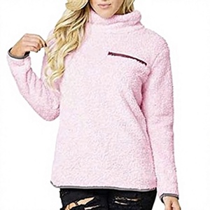 Sudadera con Capucha de Sherpa para Mujer, Cálida y Suave, Tipo Teddy, para Invierno - Product Image 1