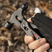 Pince multifonction en acier inoxydable pour marteau de poche avec tournevis Scie pour la survie en plein air Outils de couteaux de camping